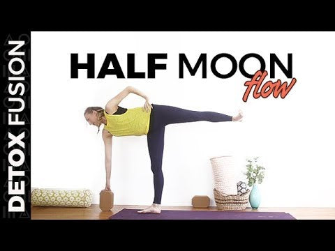 Day 16 - Half Hour Half Moon Sequence | Yoga Balancing Poses (30-Min)